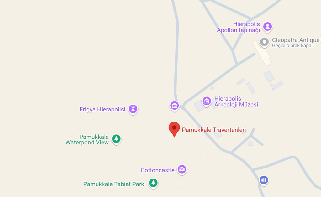 Where is Pamukkale Travertines